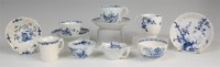 Lot 1143 - A collection of mid-18th century Worcester and...