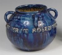 Lot 1110 - An Edward Bingham Castle Hedingham Pottery...