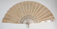 Lot 1387 - A late 19th century mother of pearl and...