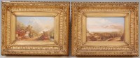 Lot 1407 - Circa 1900 school - Pair; The Wetterhorn and...