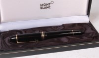 Lot 1418 - A Mont Blanc Meisterstuck No.149 fountain pen,...