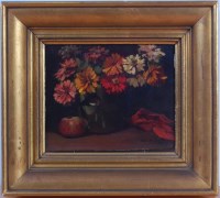 Lot 1463 - Alda Machado (Portuguese 1892-1977) - Flores,...