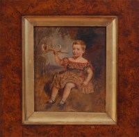 Lot 1471 - 19th century English school - The trumpeter,...