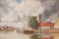 Lot 1482 - Louis van Staaten (Dutch 1859-1924) -...