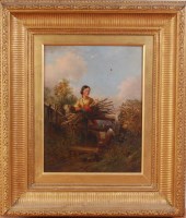 Lot 1486 - Thomas Smythe (1825-1906) - Faggot-gatherer at...