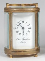 Lot 1548 - A Charles Frodsham of London lacquered brass...