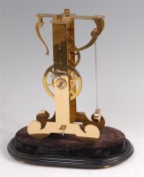 Lot 1556 - A contemporary gilt brass Galileo model...
