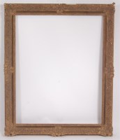 Lot 1598 - An early 20th century moulded gilt gesso...