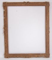 Lot 1599 - An early 20th century gilt gesso picture frame,...