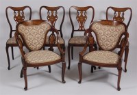 Lot 1624 - A Sheraton Revival mahogany, rosewood and...