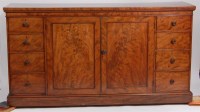 Lot 1632 - A 19th century mahogany cabinet by H Mawer &...