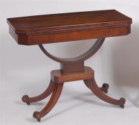 Lot 1638 - A Regency rosewood and crossbanded pedestal...
