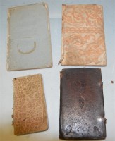 Lot 564 - Almanach pour l'An 1760, 12mo old calf; Nouvel...