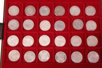 Lot 36 - Great Britain, collection of 24 half crowns,...