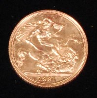Lot 89 - Great Britain, 1981 gold full sovereign, Queen...