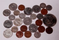 Lot 48 - USA, mixed lot to include; 1978 Liberty dollar,...