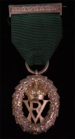 Lot 200 - A Victorian Volunteer officer's decoration,...