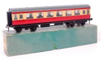 Lot 527 - Bassett-Lowke BR blood and custard 1st class...