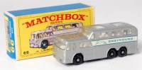 Lot 2373 - Matchbox, 1-75 series, No.66 Greyhound coach,...