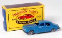 Lot 2376 - Matchbox, 1-75 series, No.65 3.4 litre Jaguar,...