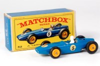 Lot 2396 - Matchbox, 1-75 series No.52B BRM racing car,...