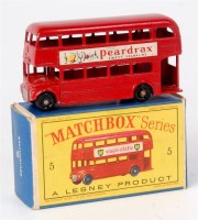Lot 2400 - Matchbox, 1-75 series No.5C Routemaster, red...