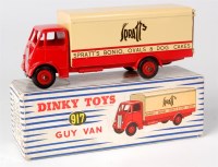 Lot 1972 - Dinky, 917 Guy van 'Spratts', red 1st type cab,...