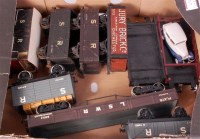 Lot 432 - A small tray containing 9 mainly SR wooden...