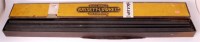 Lot 438 - A box of Bassett-Lowke brass rails and uncut...