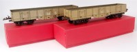Lot 329 - 2x Hornby 1936-41 LMS No. 2 high capacity coal...