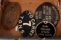 Lot 16 - 4 x cast wagon plates Metropolitan - Canmell...