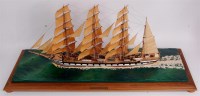 Lot 32 - A scratch built static scale model of the Gran...
