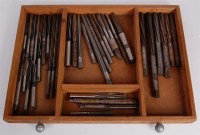 Lot 45 - 7 drawer model maker's cabinet contains...