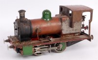 Lot 108 - A part built/needs finishing 2.5 inch gauge...
