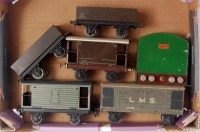 Lot 342 - A small tray of Bassett-Lowke items including...