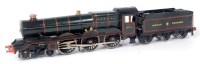 Lot 355 - GW black red lined 4-6-0 12V DC 'King Charles...