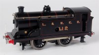 Lot 377 - L&NER black clockwork 0-4-0 tank loco No. 112...