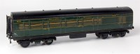 Lot 381 - Exley prewar green SR brake/composite No. 674 -...