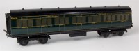 Lot 382 - Exley prewar green SR 1st class coach No. 4042...