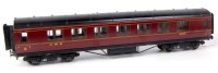 Lot 392 - Exley postwar maroon LMS 1st/3rd class...
