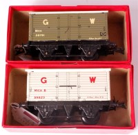 Lot 412 - Horton replica Hornby GW No. 0 mica meat van...