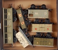 Lot 478 - A small tray containing 6 prewar Hornby GW...