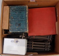 Lot 492 - A box containing Hornby track including 24x 3...