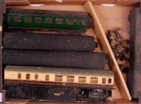 Lot 493 - A large tray containing 6x Exley/Bassett Lowke...