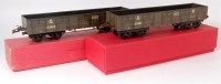 Lot 331 - 2x Hornby 1936-41 GW No. 2 high capacity coal...