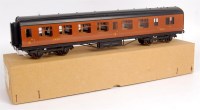 Lot 511 - Exley postwar K6 LNER brake/3rd fitted with...
