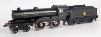 Lot 570 - Bassett-Lowke dark green BR 12v DC 4-4-0...
