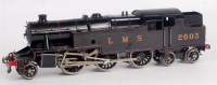 Lot 578 - Bassett-Lowke black LMS 2-6-4 tank loco No....