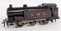 Lot 582 - Bassett-Lowke black LMS 0-6-0 standard tank No....