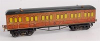 Lot 597 - Hornby 1925-39 'Metropolitan' 1st coach with...
